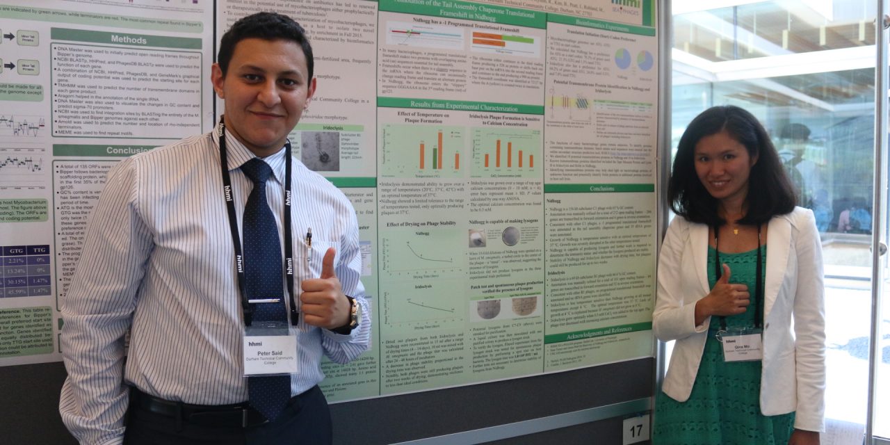 Durham Tech Students Present Research at National Symposium