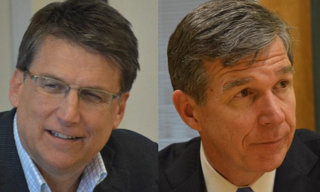 North Carolina Polls Differ in Race for Governor