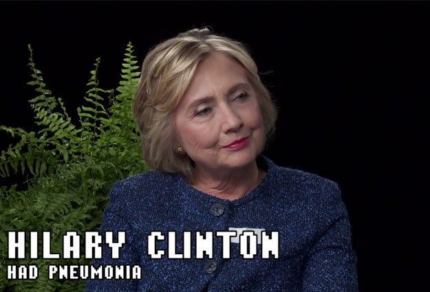 Watch Hillary Clinton on ‘Between Two Ferns’