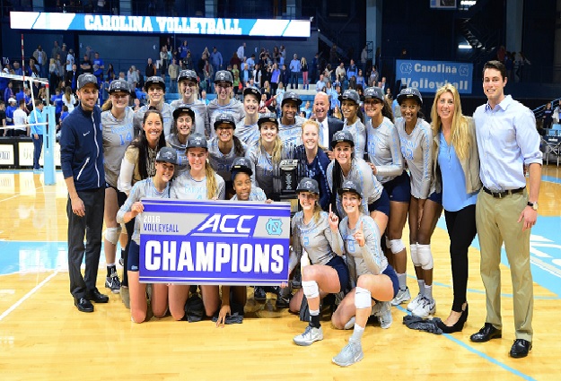 Seven UNC Volleyball Members Earn All-ACC Honors