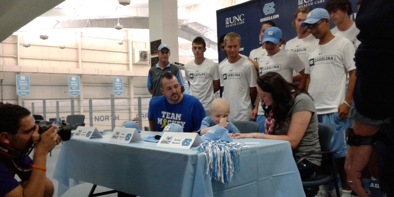 UNC Tennis Team Holds Special Signing Day
