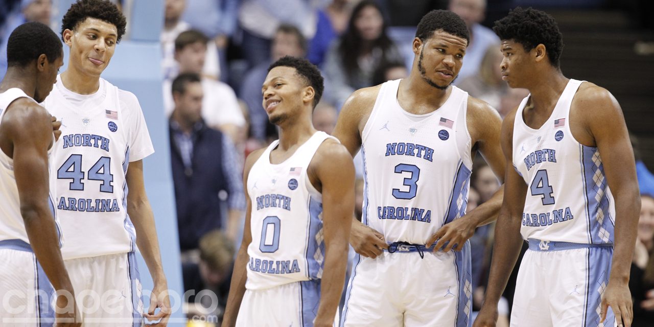 Tar Heels Hold Steady at No. 7 in AP Men’s Basketball Top 25