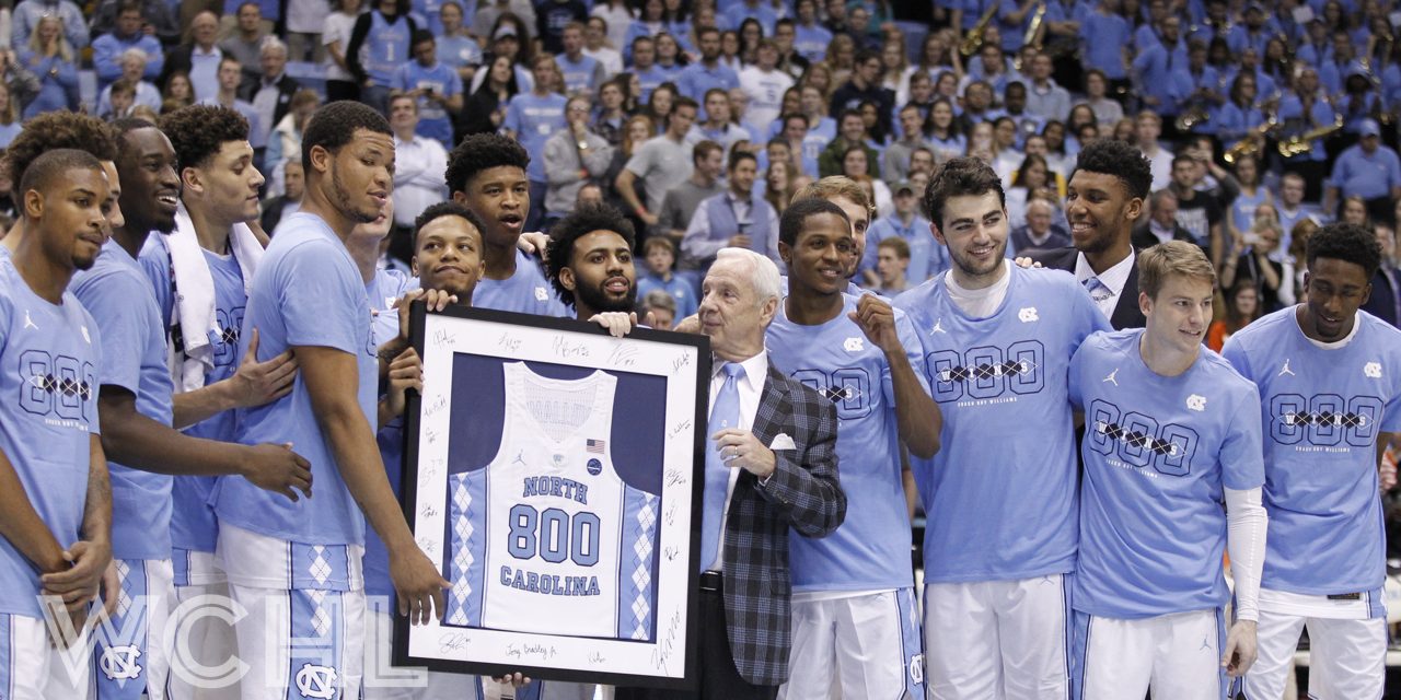 Roy Williams Notches 800th Career Win as No. 9 UNC Pounds Syracuse 85-68