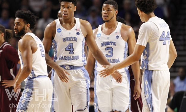 UNC Scores Final 12 Points to Fend Off Upset-Minded Arkansas, Advance to Sweet 16