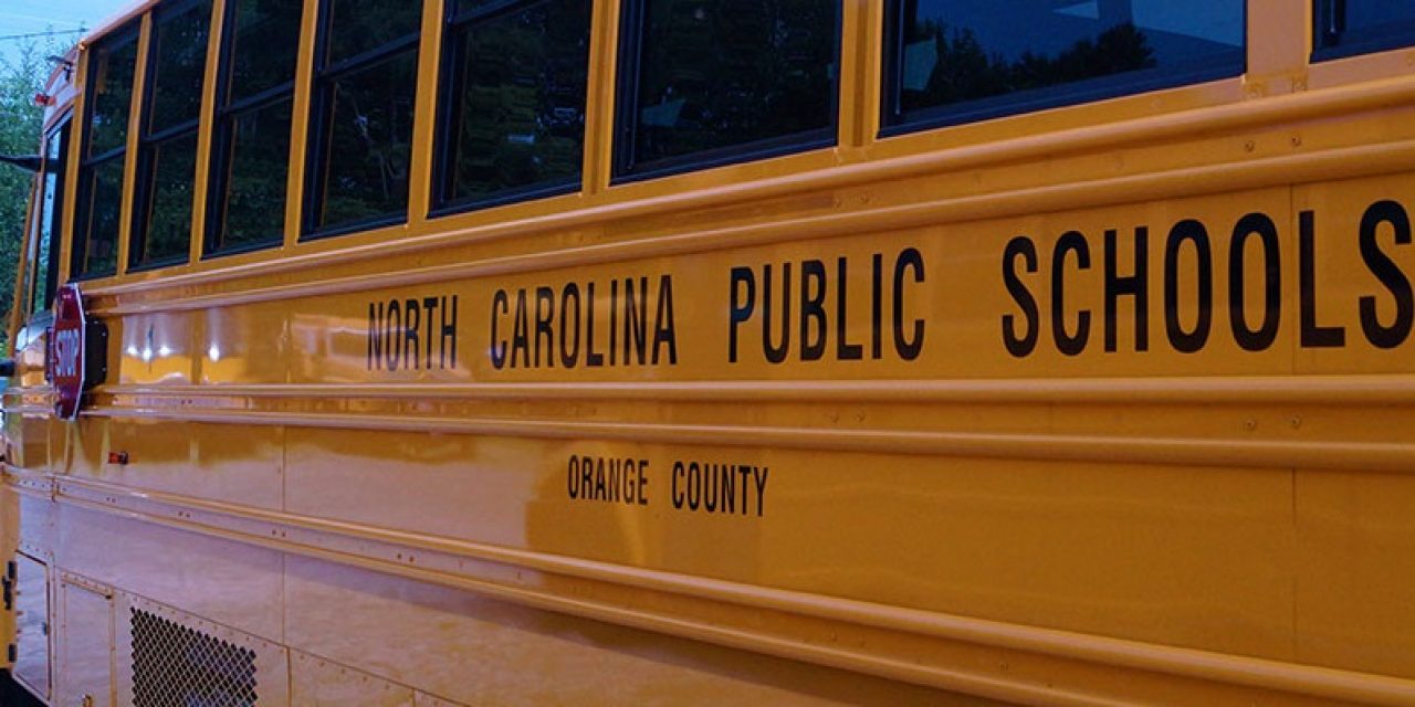 CHCCS Bus Involved in Monday Morning Wreck