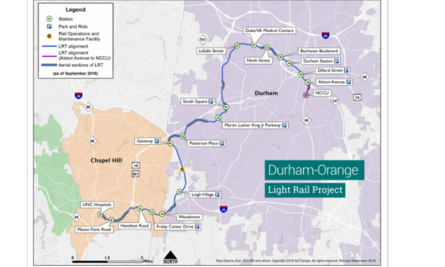 Light Rail Project on Track According to GoTriangle Update