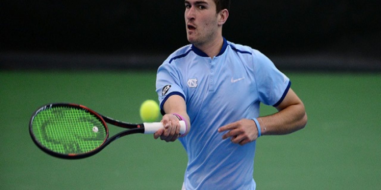William Blumberg Named ACC Men’s Tennis Freshman of the Year, Three Tar Heels Named to All-ACC Roster