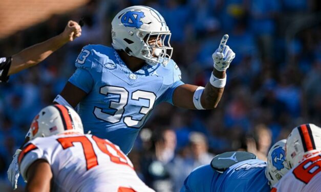 WATCH: UNC Linebacker Cedric Gray Stars in Ad for All About Insurance