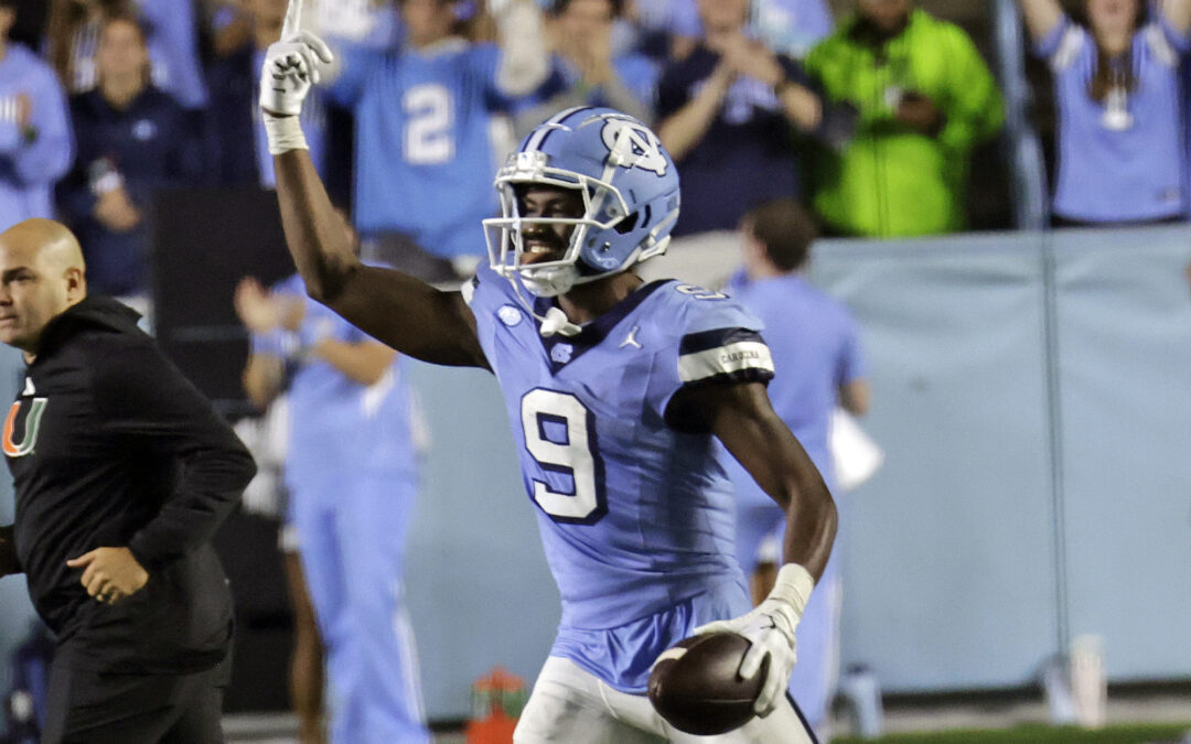 WR Tez Walker to Participate in Senior Bowl, Forgo Final Season at UNC