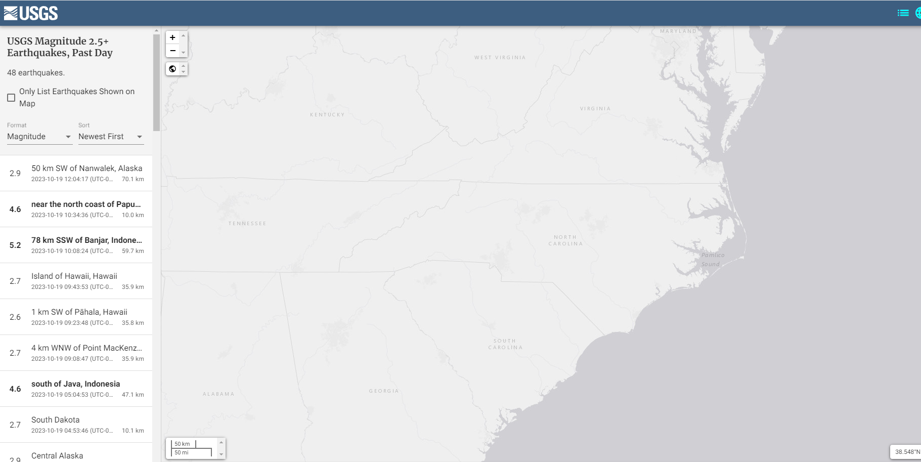 Hillsborough Rattled by Tremor; &lsquo;No Calls of Injury&rsquo; to Sheriff&rsquo;s Office