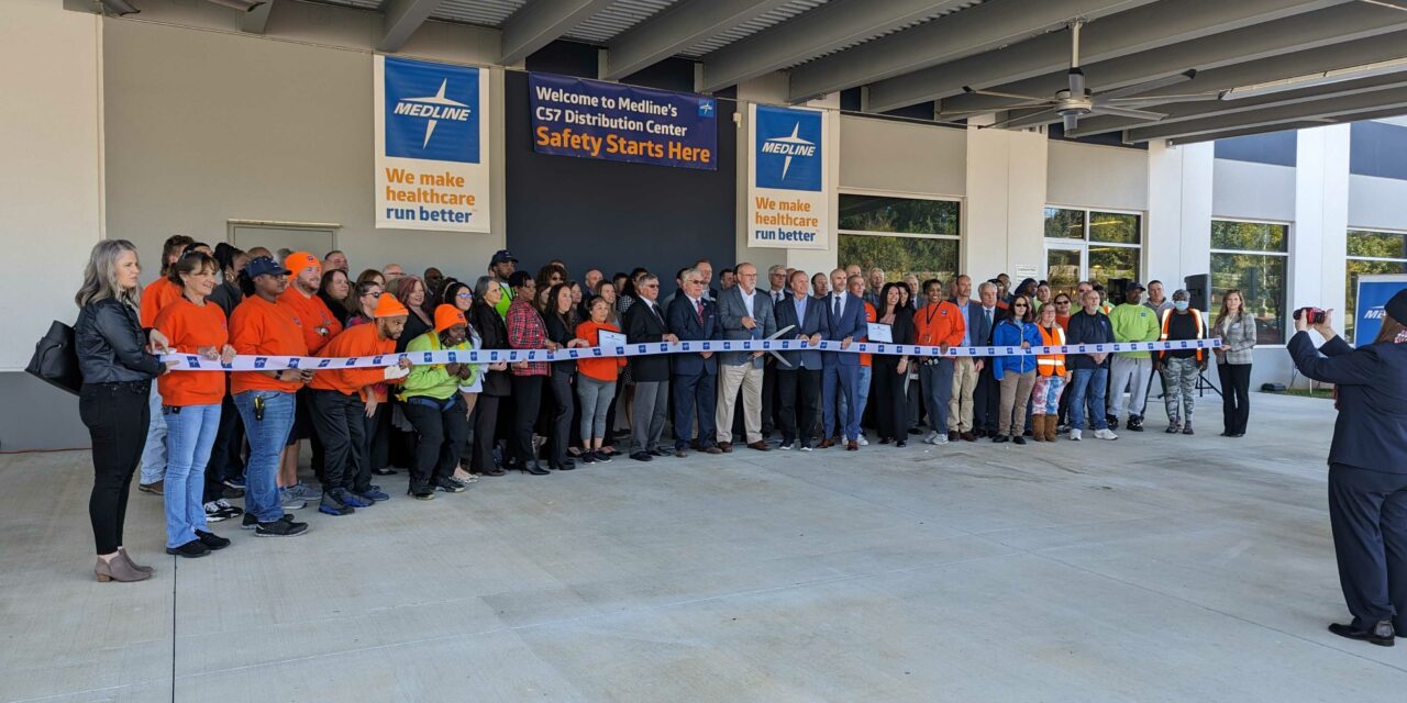 Medline Holds Dedication Ceremony for Orange County Distribution Center