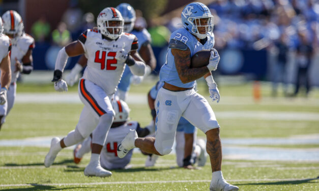 UNC Football Routs Campbell to Snap Losing Streak