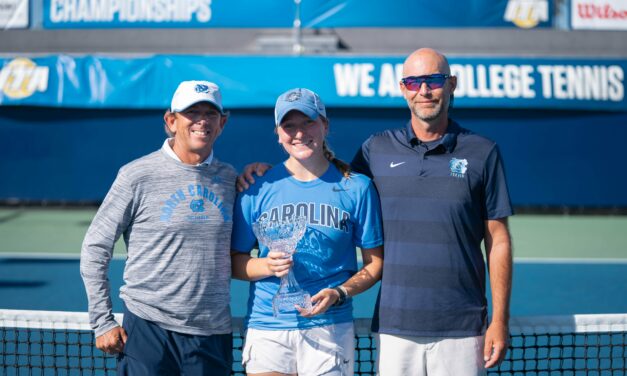 UNC’s Reese Brantmeier Wins Singles and Doubles Titles at ITA Fall National Championships