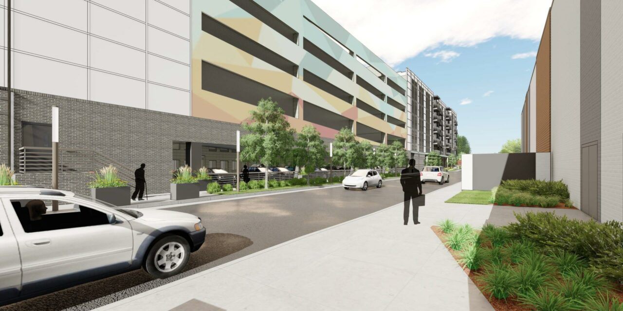 Chapel Hill, 900 Willow Commissioning Mural for University Place Parking Deck