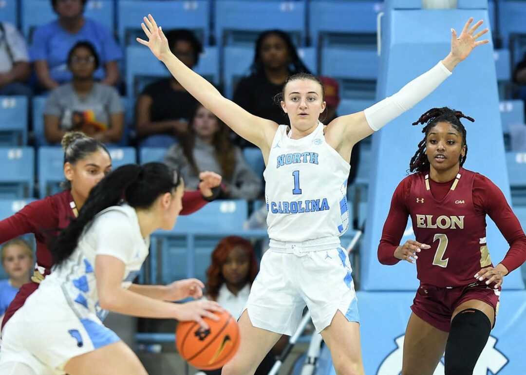 Alyssa Ustby Leads UNC Women's Basketball Past Elon - Chapelboro.com