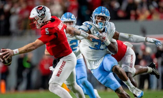 UNC Football Drops Dead at NC State in Regular-Season Finale