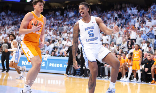 UNC Men’s Basketball Uses Torrid 1st Half to Outlast No. 10 Tennessee