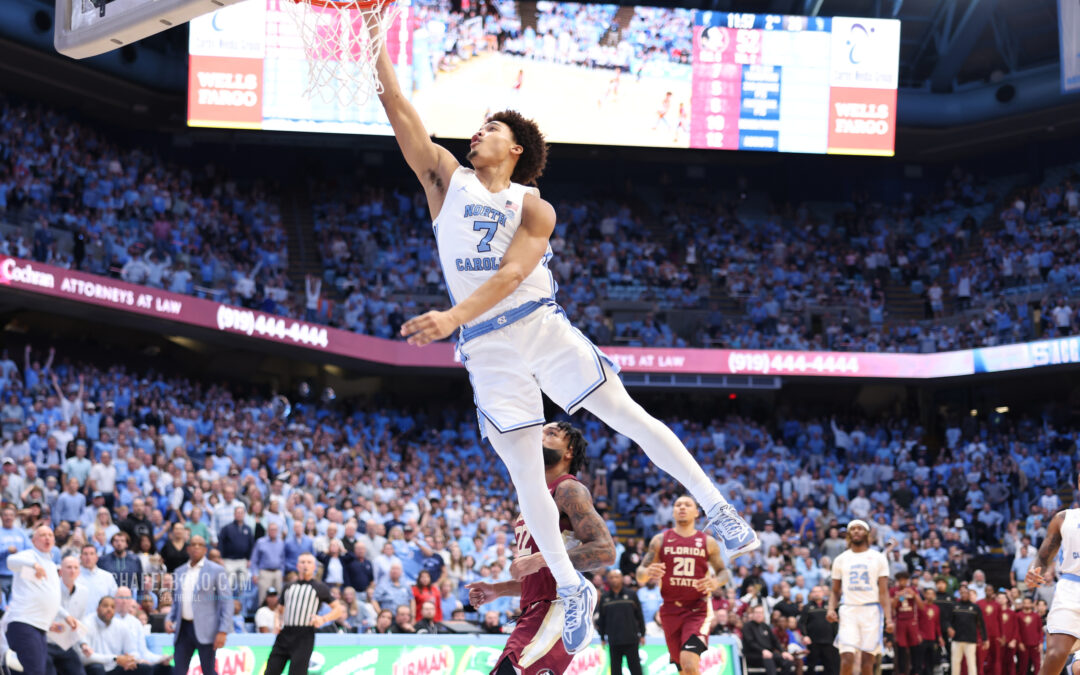 UNC Men’s Basketball Uses 22-0 Second-Half Run to Rally Past Florida State