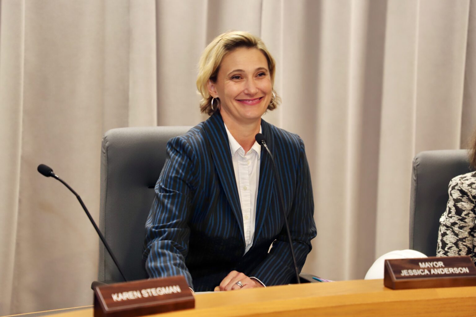 121823 Organizational Meeting Jess Anderson Chapel Hill Mayor