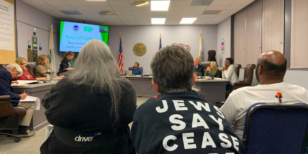 Top Stories of 2023: Chapel Hill, Carrboro Community Hurt Over Israel-Hamas War