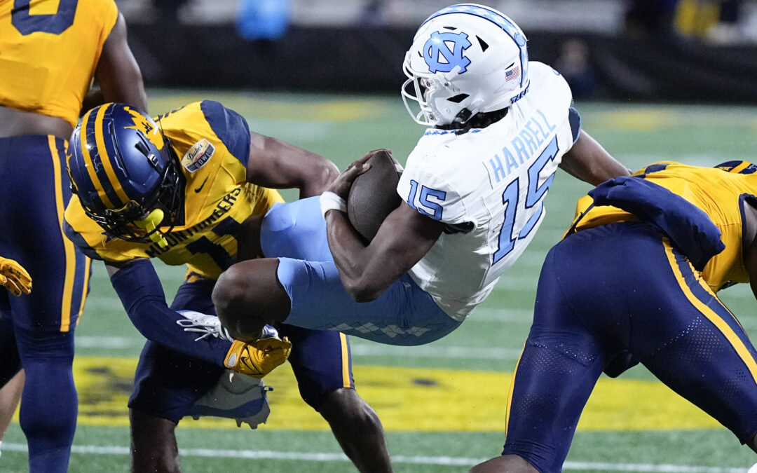 UNC Football Falls to West Virginia in Duke’s Mayo Bowl