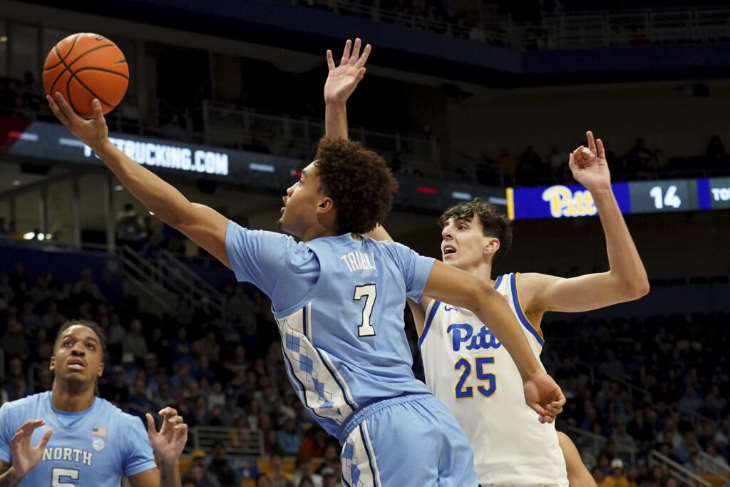 UNC Men's Basketball Fights Past Pittsburgh To Earn 1st Road Win ...