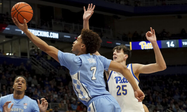 UNC Men’s Basketball Fights Past Pittsburgh to Earn 1st Road Win