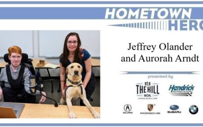 Hometown Hero: Jeffrey Olander and Aurorah Arndt