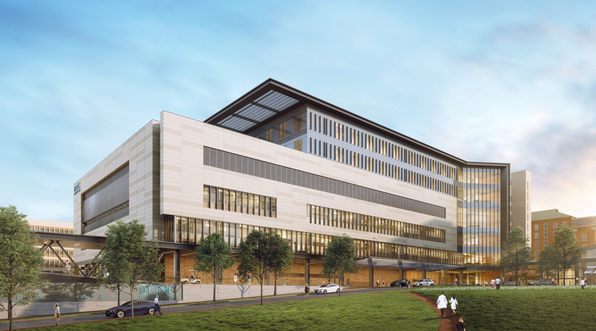 UNC Surgical Tower Set for Opening Celebration on April 19