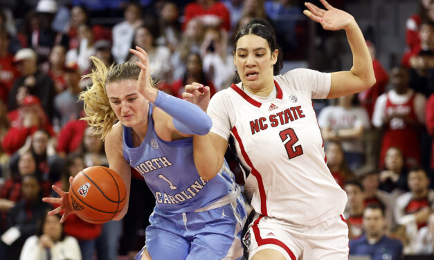 UNC Women’s Basketball Falters Late at No. 5 NC State, Loses 2nd Straight