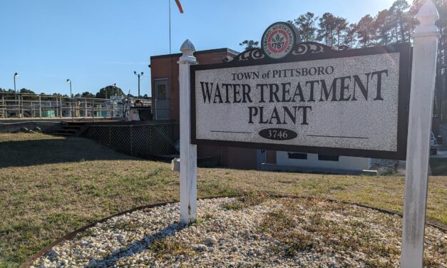 Pittsboro Water Treatment Plant Shut Down After Damage to Intake Line; Residents Urged to Conserve Water