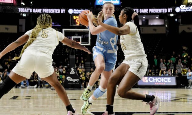 Ustby’s Double-Double Leads UNC Women’s Basketball Past Wake Forest