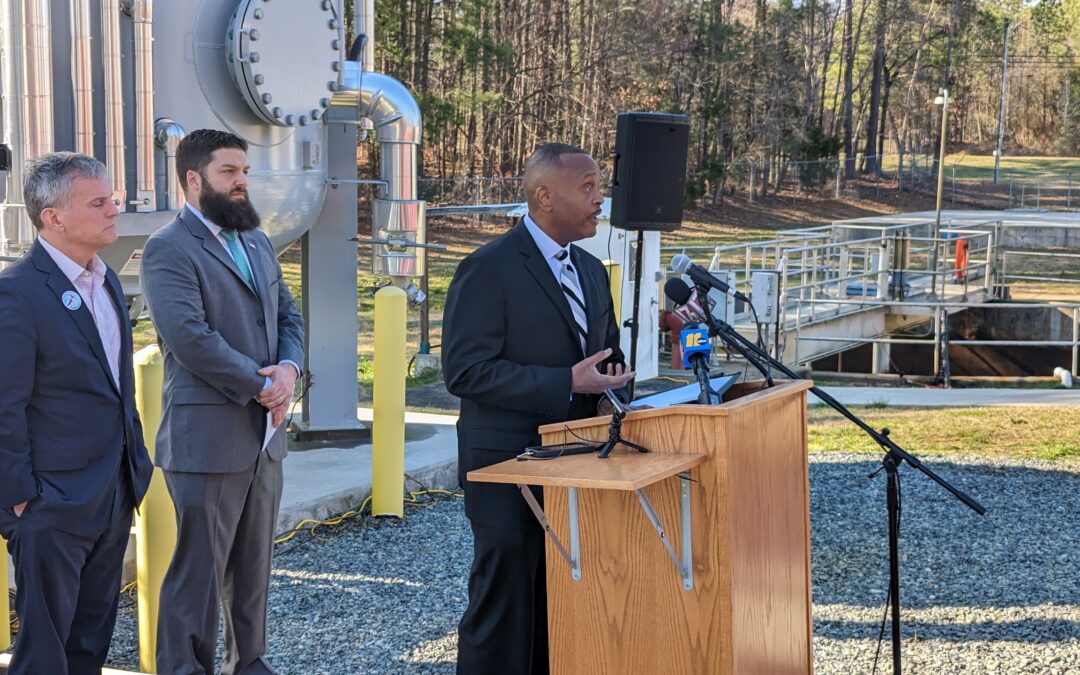 While Highlighting Pittsboro’s Leadership, State and Local Leaders Call for Better Water Quality