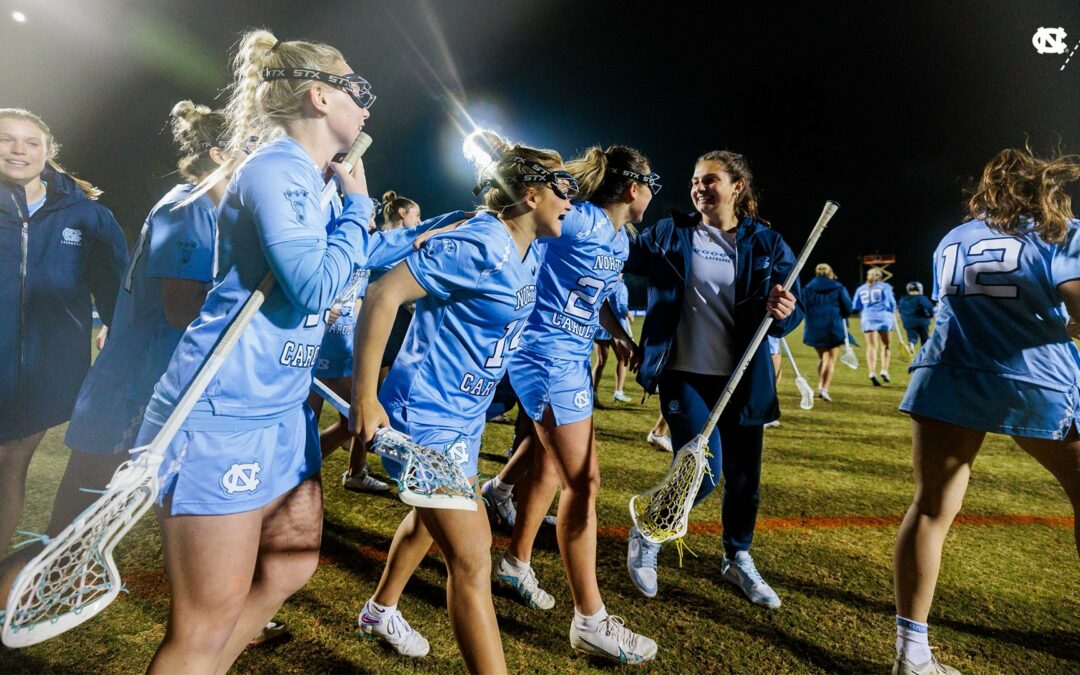 UNC Women’s Lacrosse Wins ACC Opener at No. 15 Virginia in Overtime