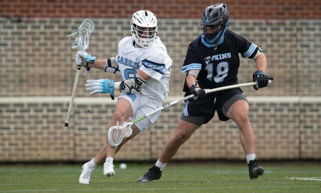 UNC Lacrosse: Men Lose to No. 9 Johns Hopkins, Women Beat High Point in Weekend Home Games
