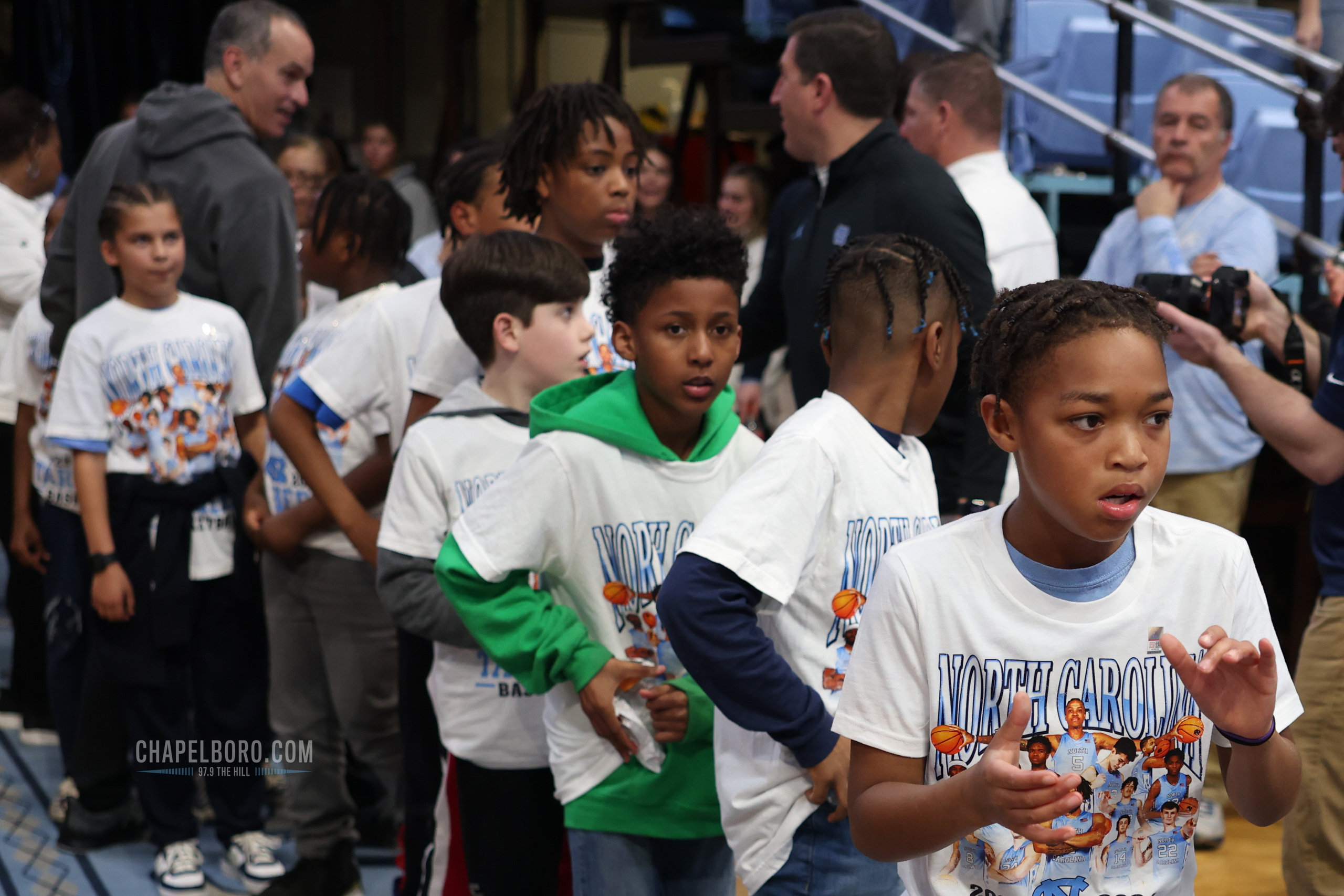 Chapel Hill's Hargraves Community Center Kids Join UNC Men's Basketball ...