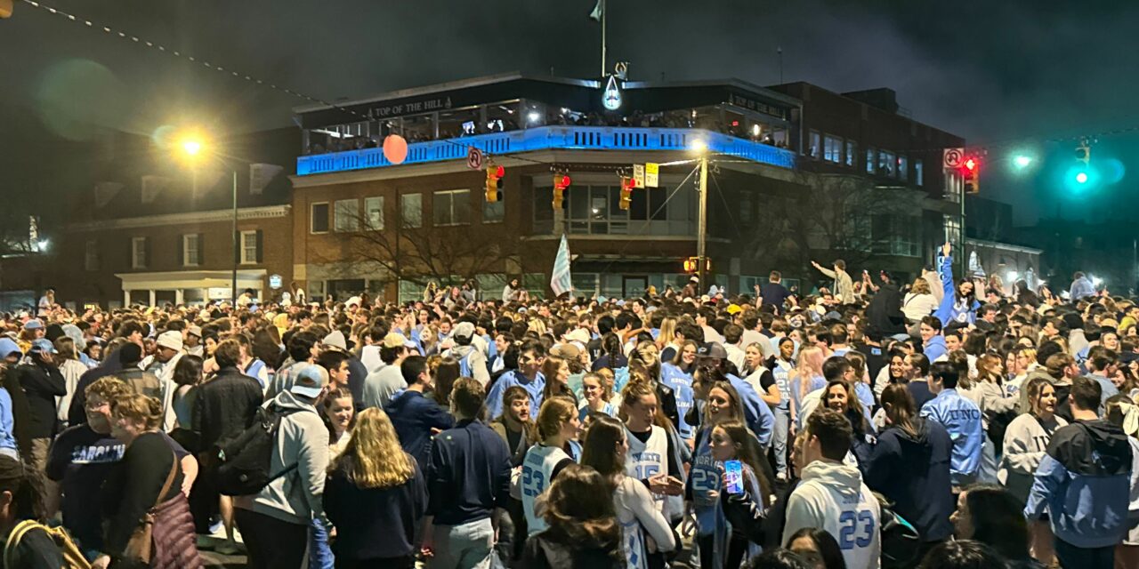 Social Media, Franklin Street Erupt for UNC Men’s Basketball’s Regular Season Sweep of Duke