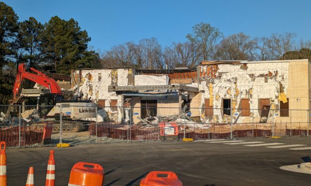 Construction Progressing on Buildings for New Businesses at Chapel Hill’s University Place