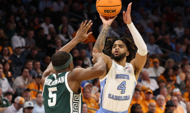 UNC Men’s Basketball Muscles Past Michigan State, Advances to Sweet 16