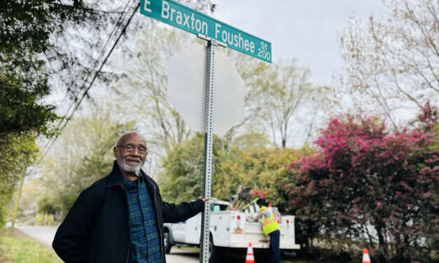 Carrboro Helps Braxton Foushee ‘Smell His Flowers’ with Street Dedication, Ceremony