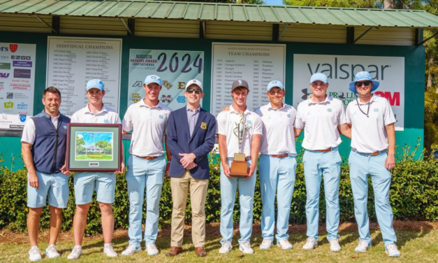 UNC Men’s Golf Wins Augusta Haskins Award Invitational