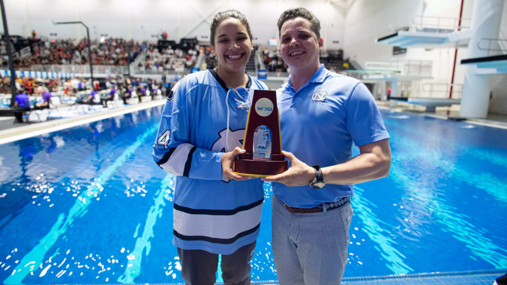 UNC’s Aranza Vazquez Montaño Named ACC Diver of the Year; Yaidel Gamboa Diving Coach of the Year