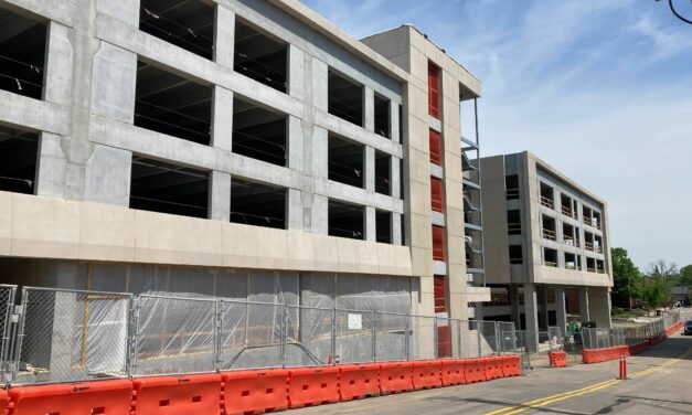 East Rosemary Street Reopens to Traffic in Chapel Hill as Parking Deck Construction Progresses
