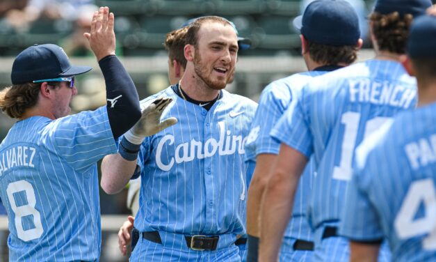 UNC Baseball Avoids Sweep at NC State With Blowout Win