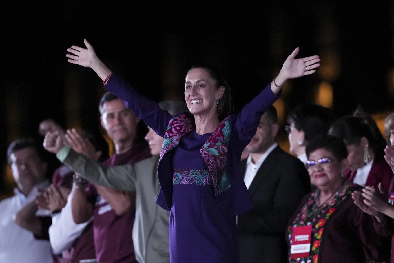 mexico 2024 Presidentelect Claudia Sheinbaum AP Photo Marco Ugarte