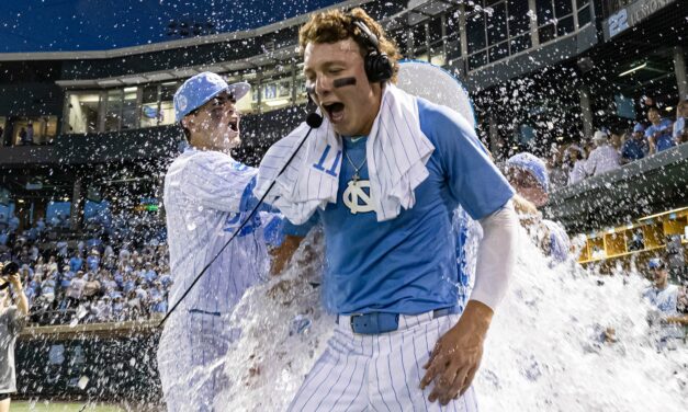 Honeycutt’s Homer Sends UNC Social Media Into Frenzy After Super Regional Win