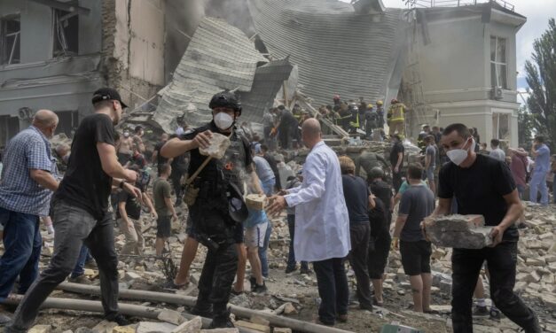 Dozens Are Killed as Russia Bombards Ukraine. Among the Buildings Hit Was a Kyiv Children’s Hospital