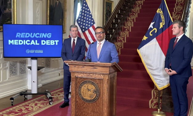All Qualifying North Carolina Hospitals Are Joining Debt-Reduction Effort, Governor Says