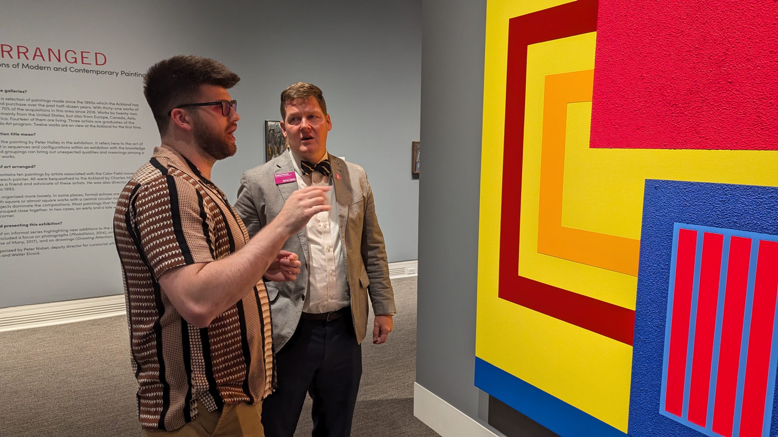 The Ackland Art Museum welcomes colorblind local residents to highlight its accessibility program