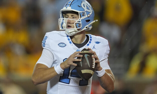 After Catastrophic Leg Injury, UNC Quarterback Max Johnson is Beginning Again